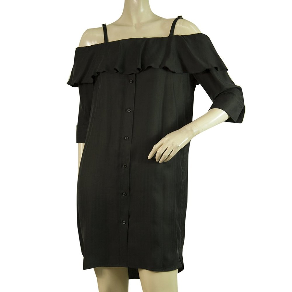 Neil Barrett Black Mini Dress